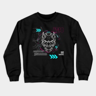 Mecha oni Crewneck Sweatshirt